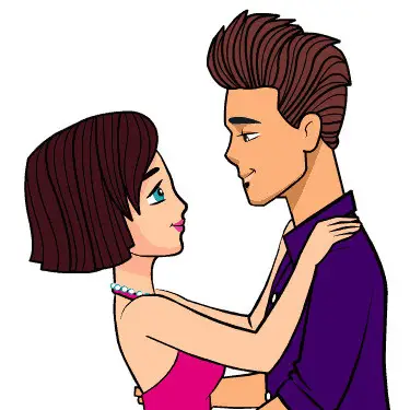 couple dp cartoon